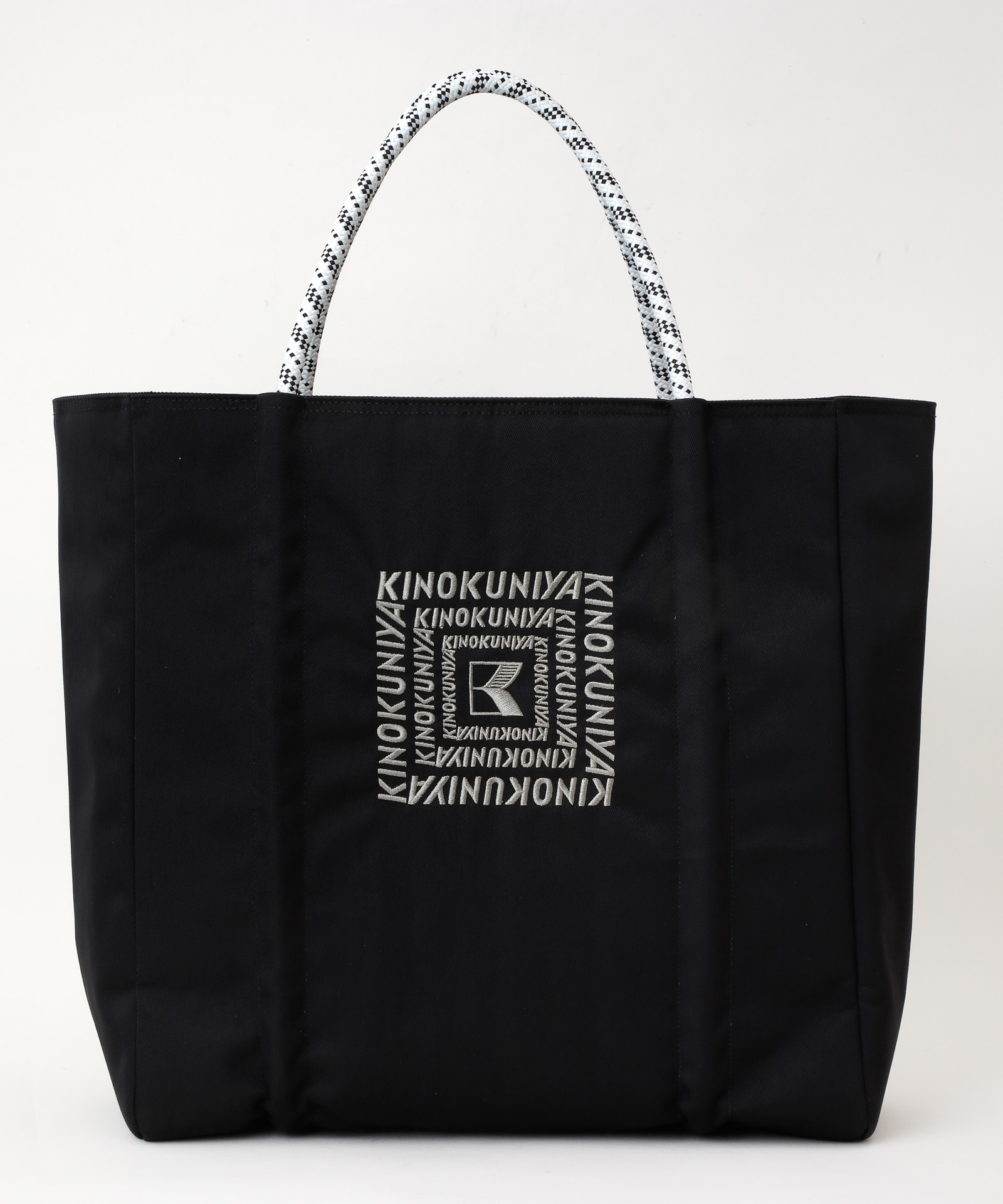 紀ノ国屋 ロープハンドル保冷バッグ（ブラック）