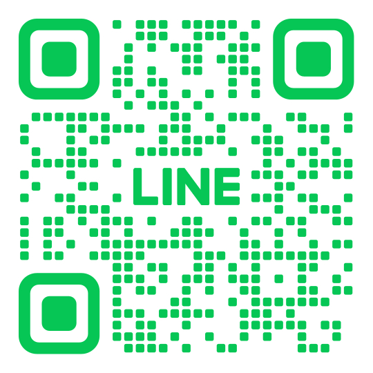 LINE公式アカウントの友達追加用QRコード