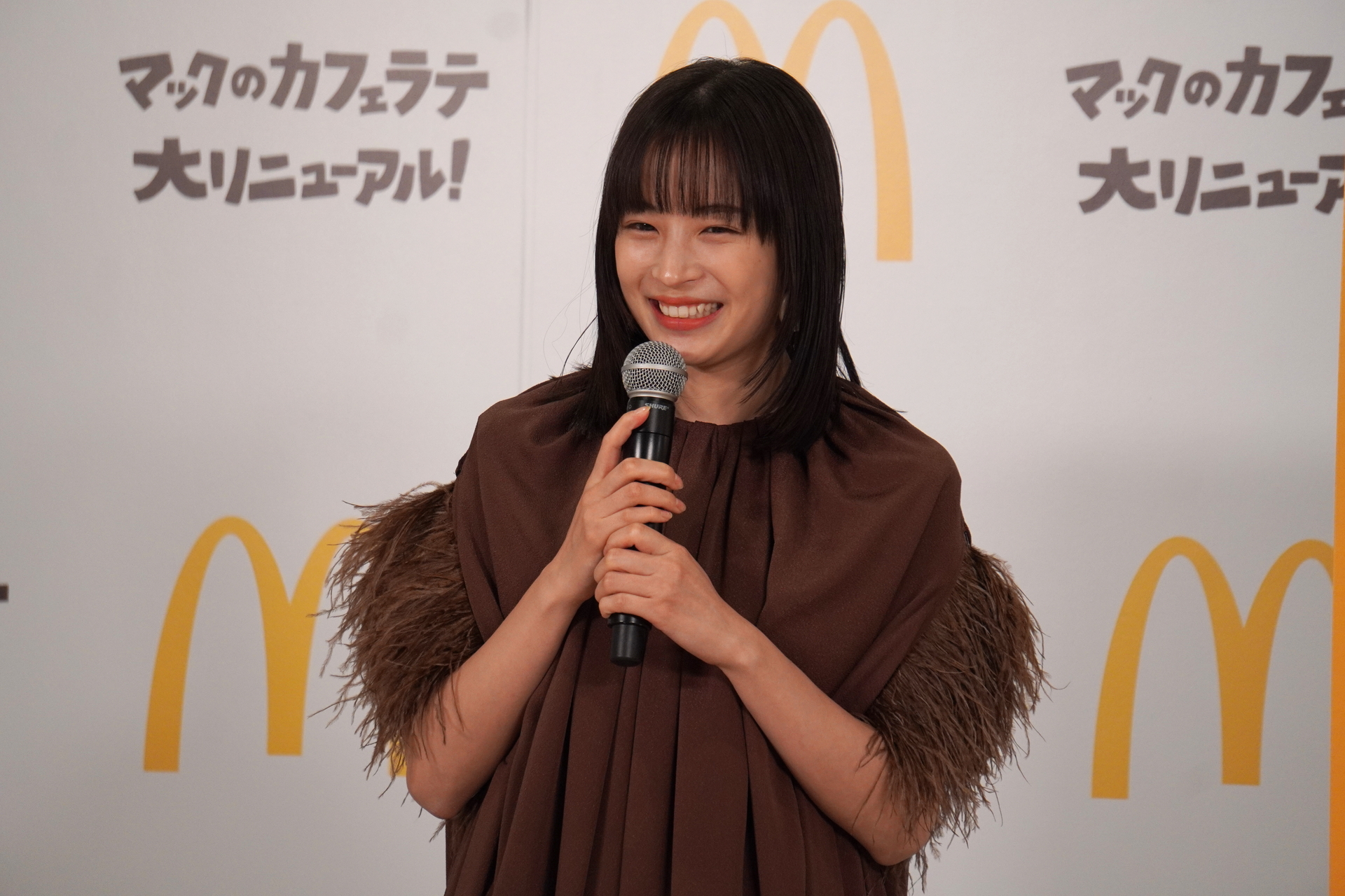 早着替えをした広瀬すずさん