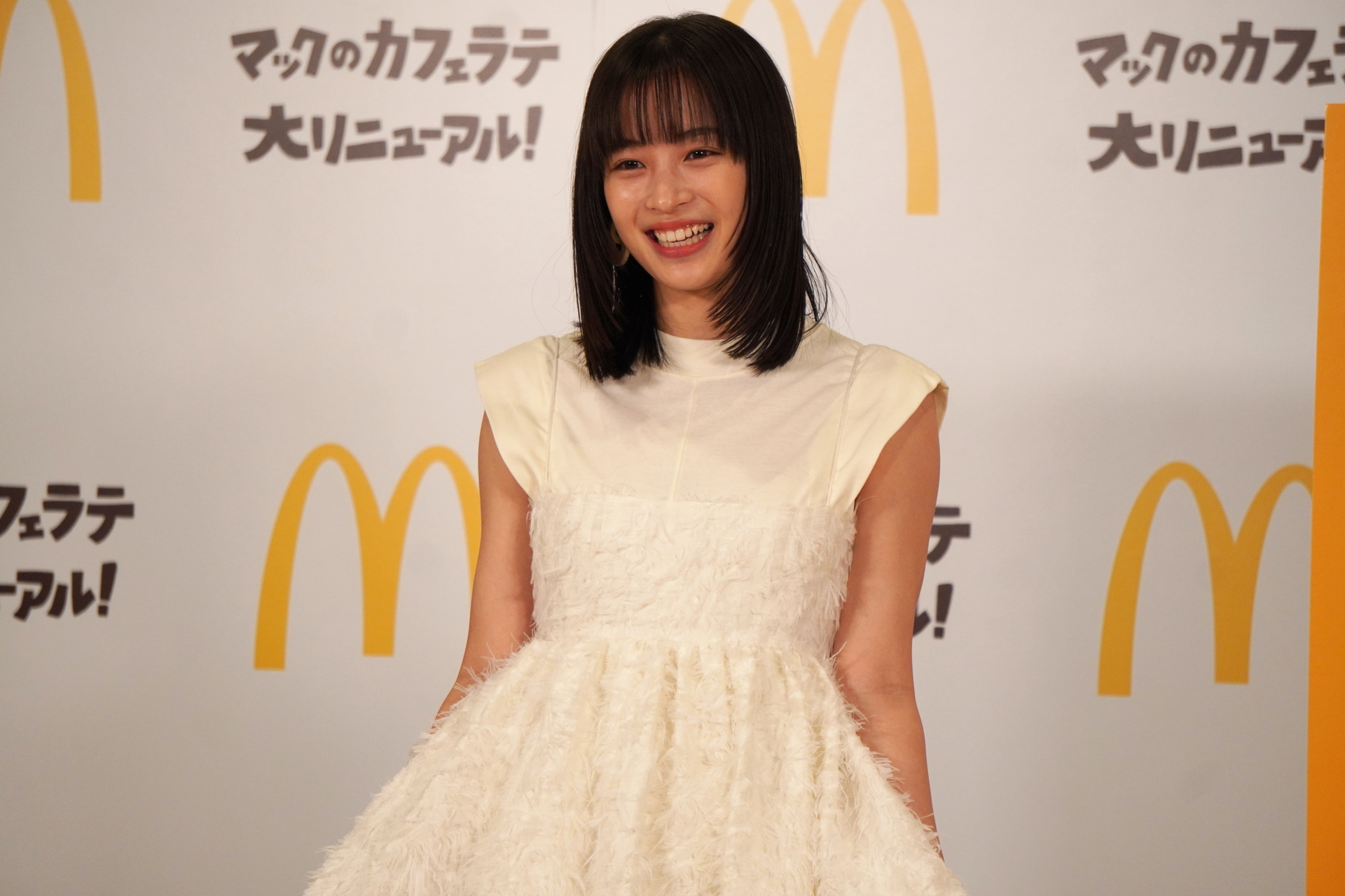 早着替えをした広瀬すずさん