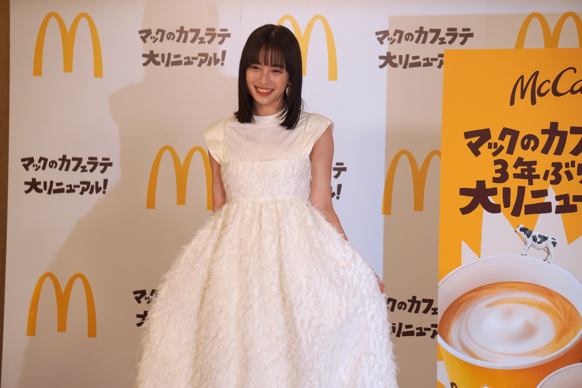 早着替えをした広瀬すずさん