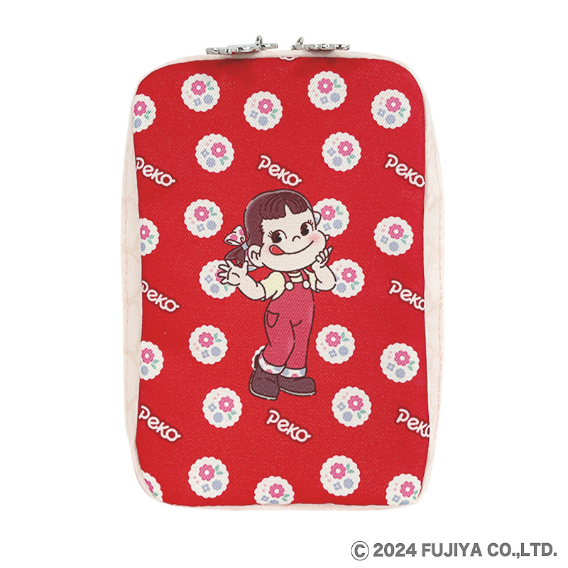 ★ゆうにゃん★ 不二家　ペコちゃん　エコバッグ　完売品 不二家「ペコちゃん」デザインのエコバッグ/ポーチなど郵便局で