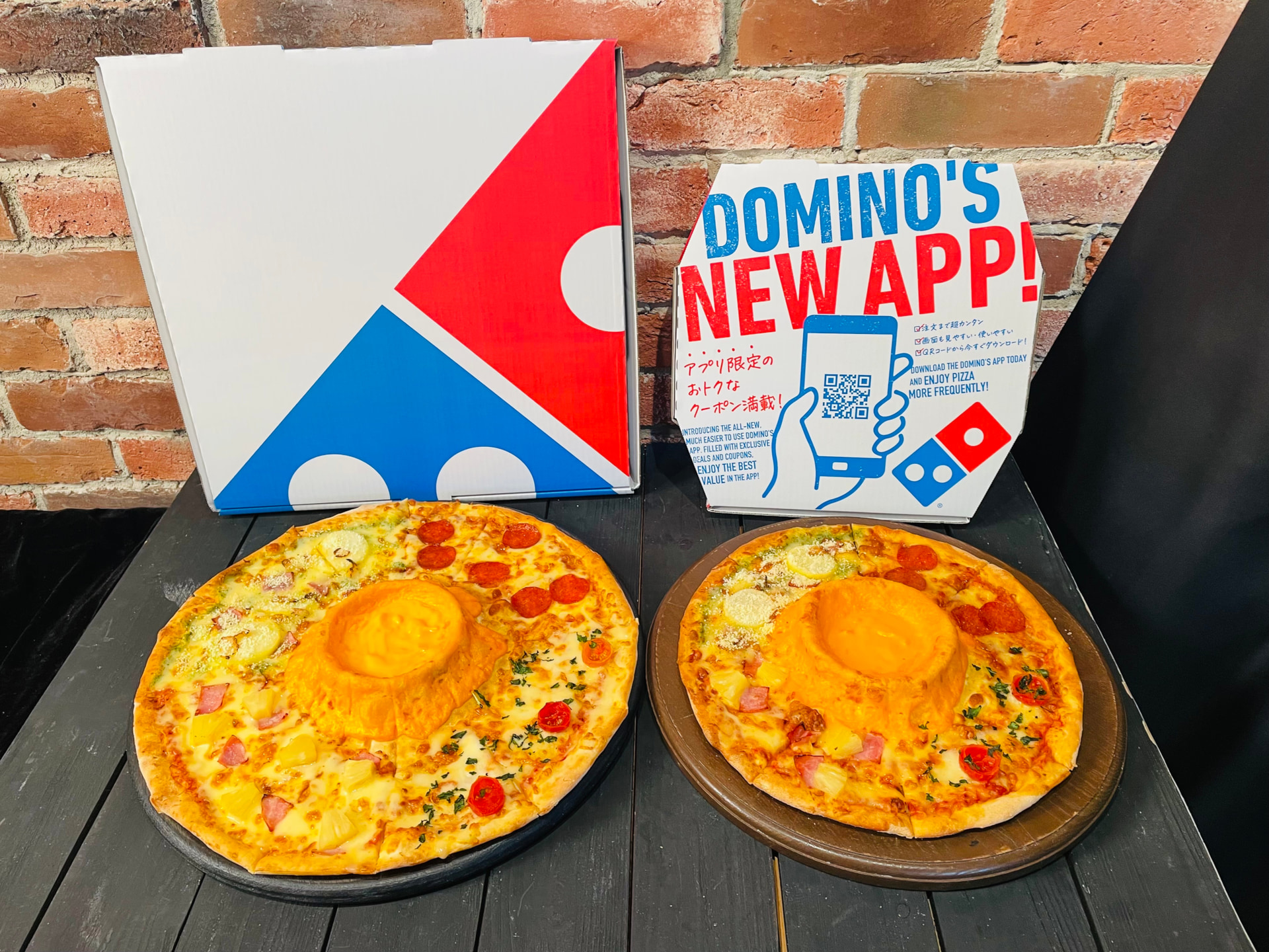 左からニューヨーカーサイズ、Lサイズ