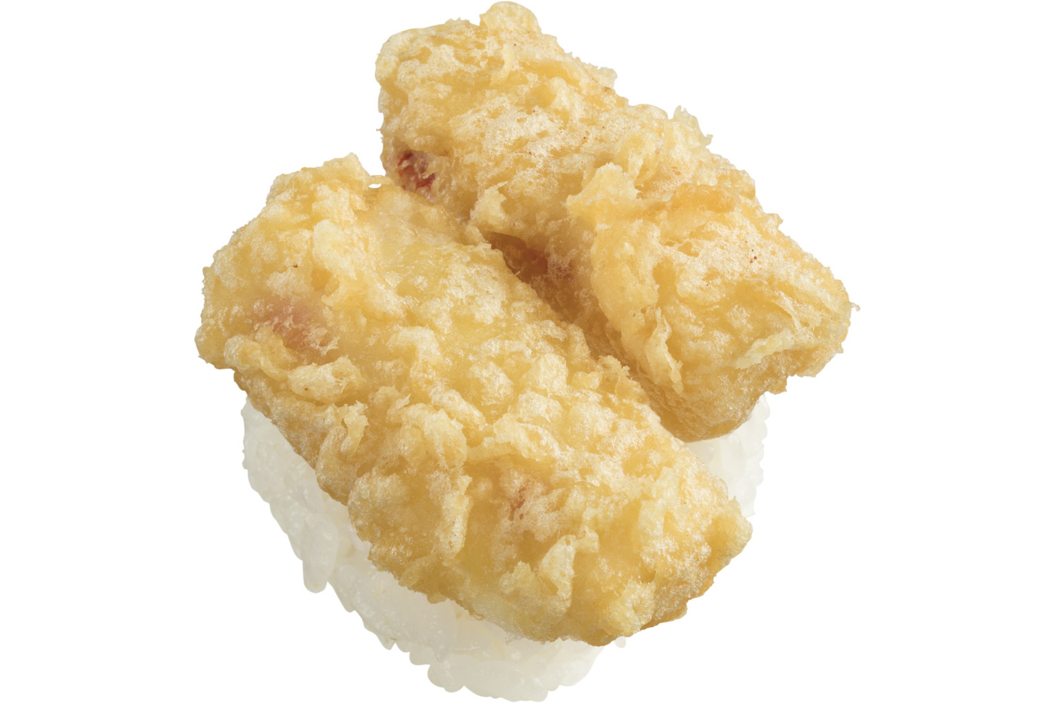 かに身の天ぷらにぎり