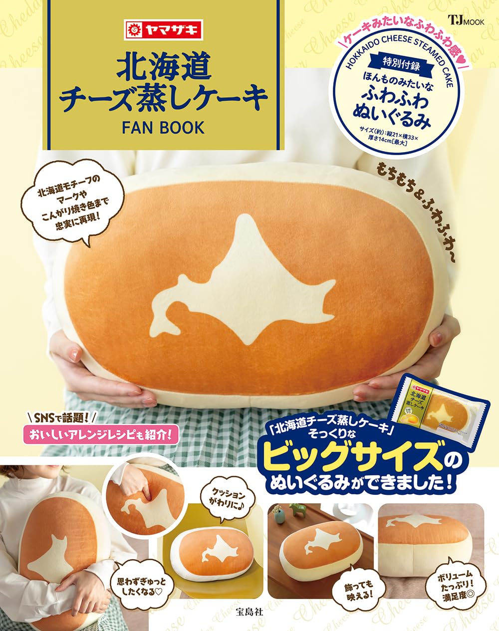 宝島社「北海道チーズ蒸しケーキFAN BOOK」（3080円）