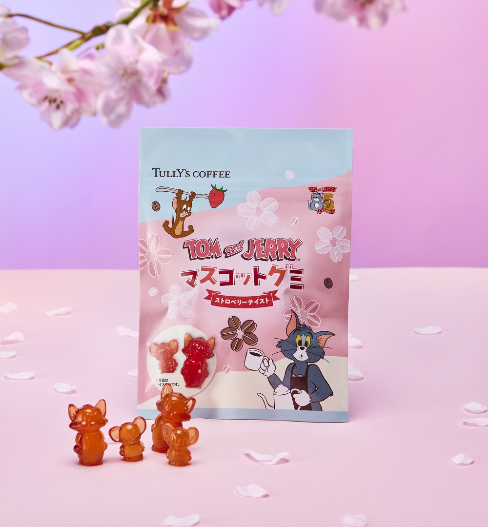 トムとジェリー マスコットグミ ストロベリーテイスト