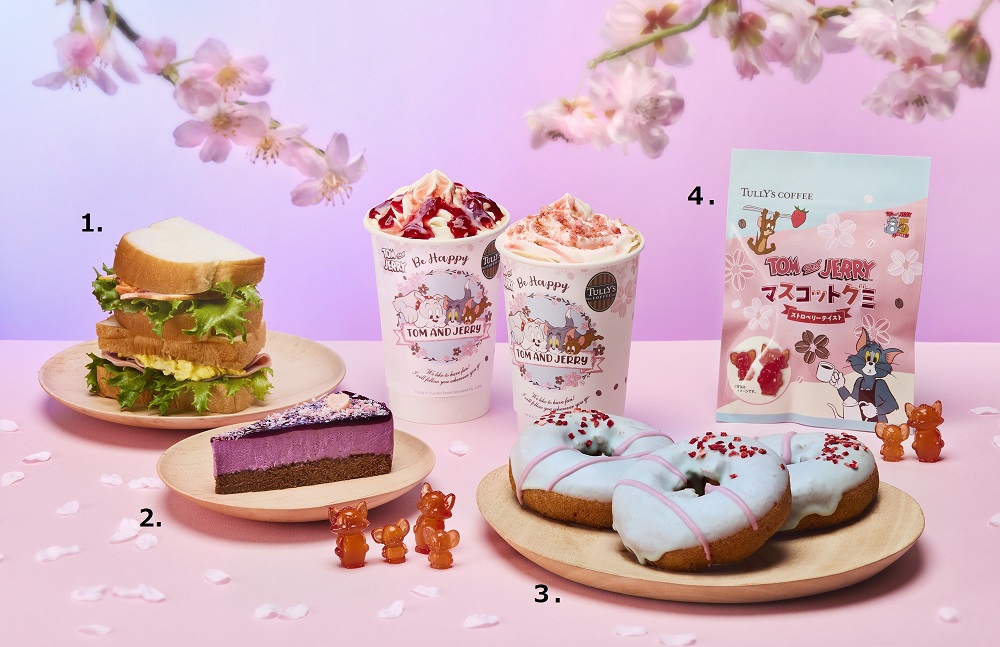 トムとジェリー×タリーズ コーヒー コラボドリンク・フード