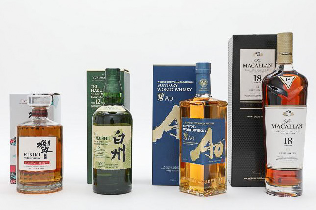 銀座三越「ウイスキー4本飲み比べセット」