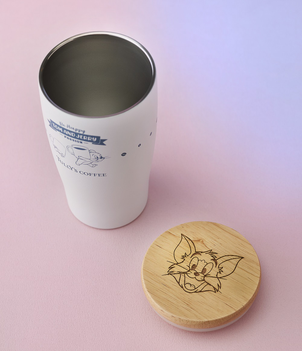 「トムとジェリー 木蓋つきステンレスタンブラー」（2900円）
