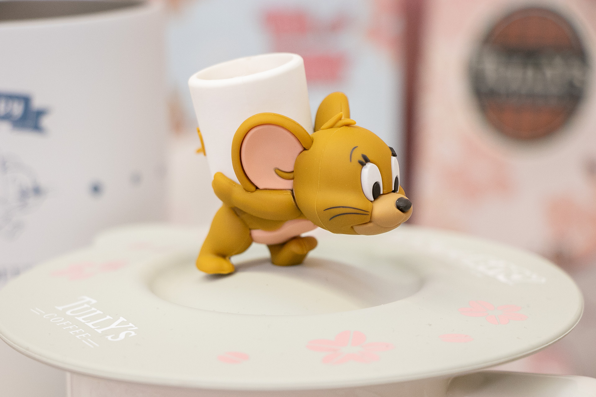 マグキャップのジェリーがとてもリアル（？）でかわいらしい