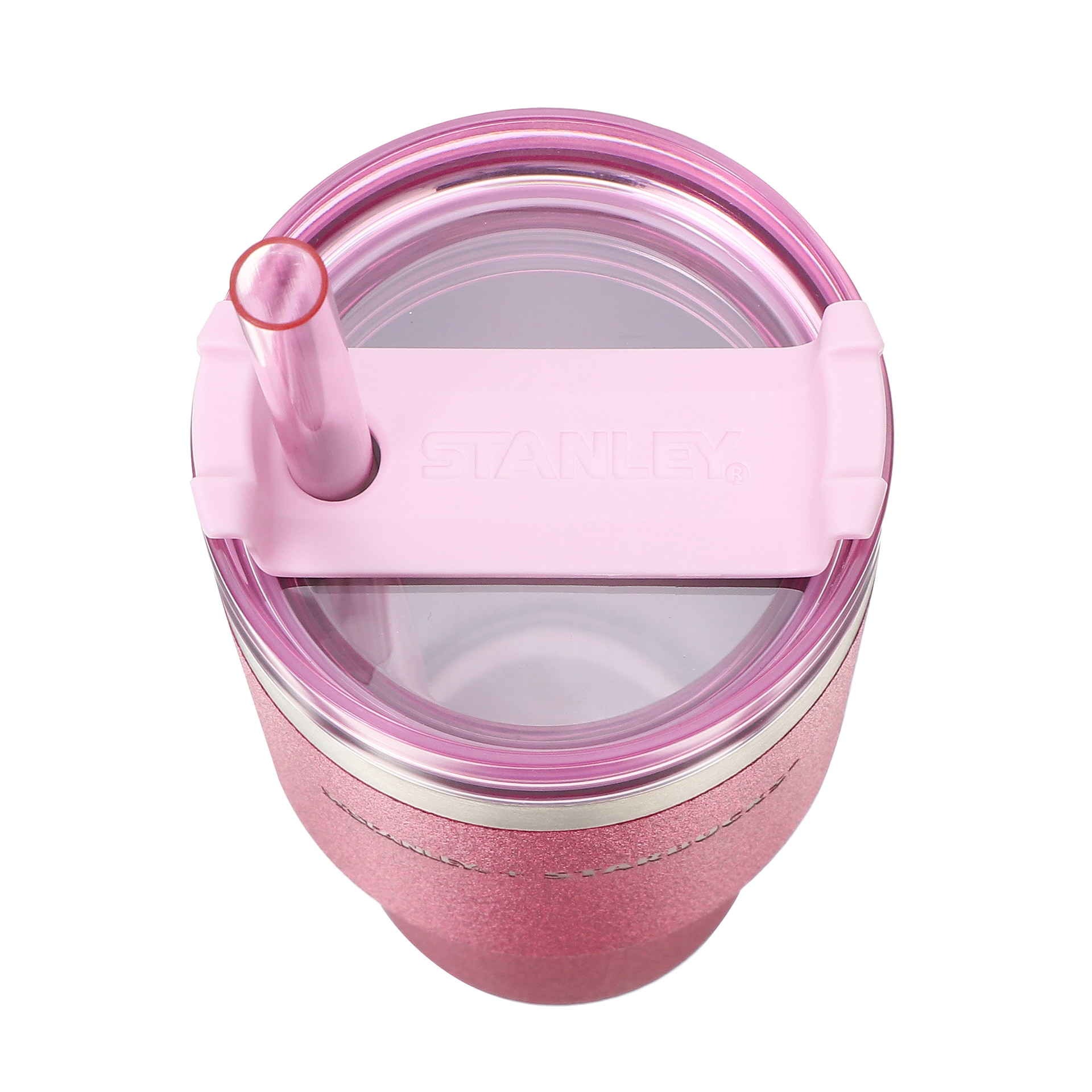 「3WAYステンレスタンブラーSTANLEYグリッタービビッドピンク473ml」（4600円）