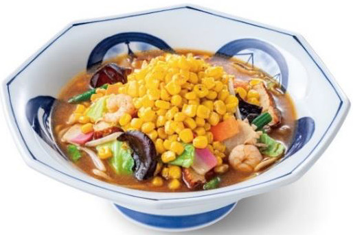 リンガーハット「北海道コーンみそちゃんぽん」