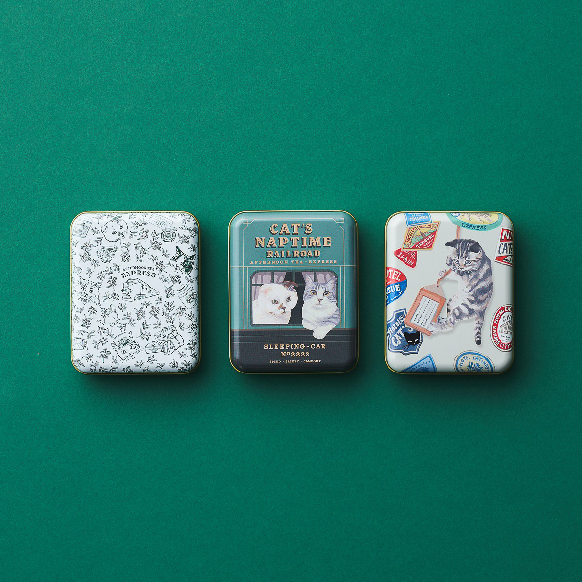 「紅茶入りミニ缶」（各880円）