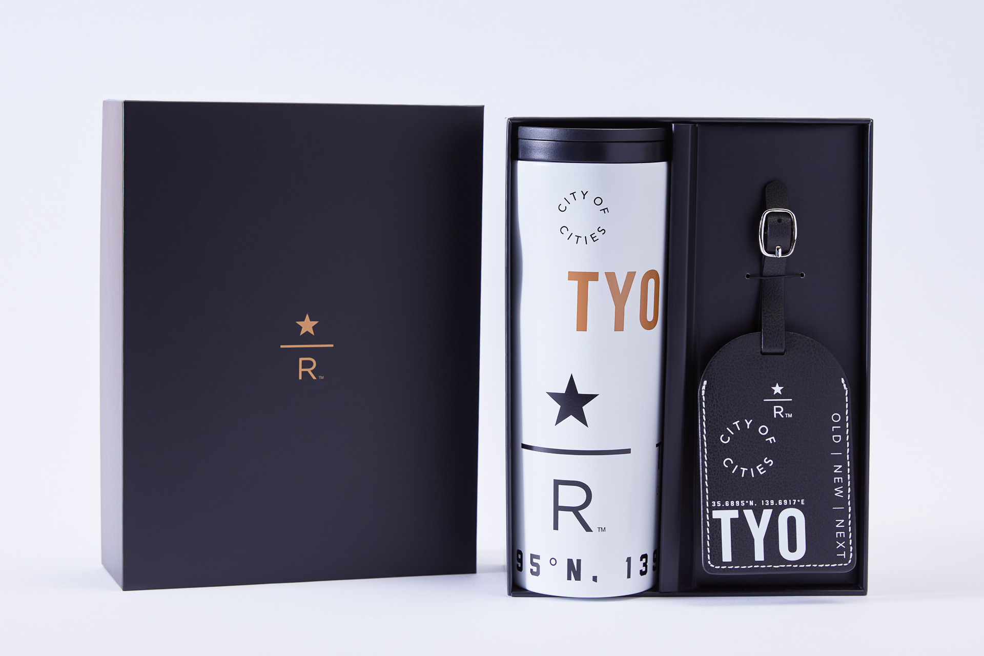 「TYOステンレスタンブラー＆ラゲッジタグセット」（7400円）