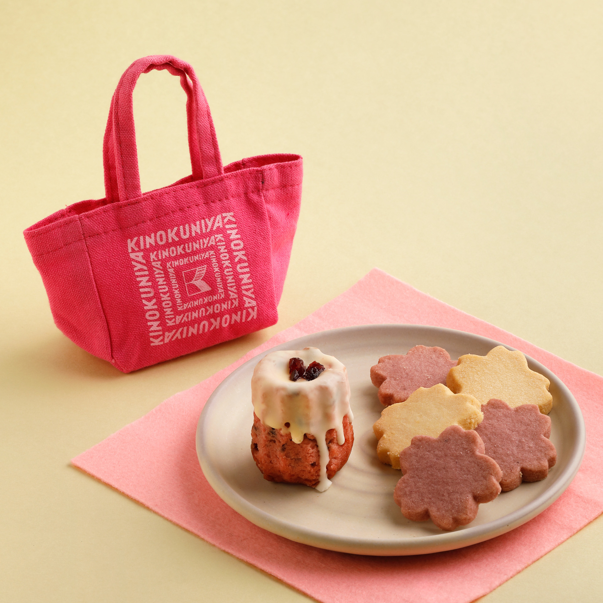 紀ノ国屋 カラーミニスイーツバッグ（さくら）