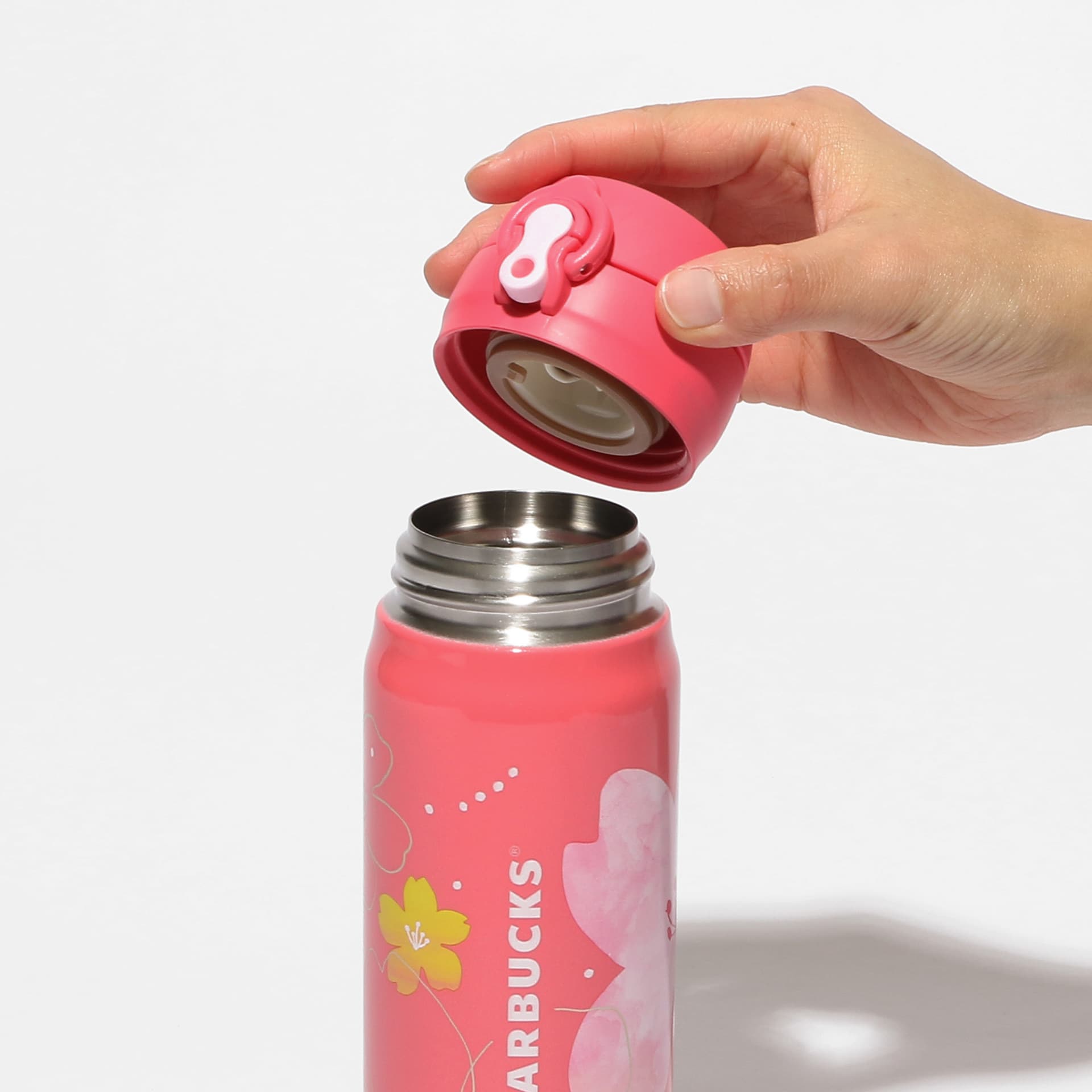 「SAKURA2024ハンディーステンレスボトルビビッドピンク500ml」（5500円）