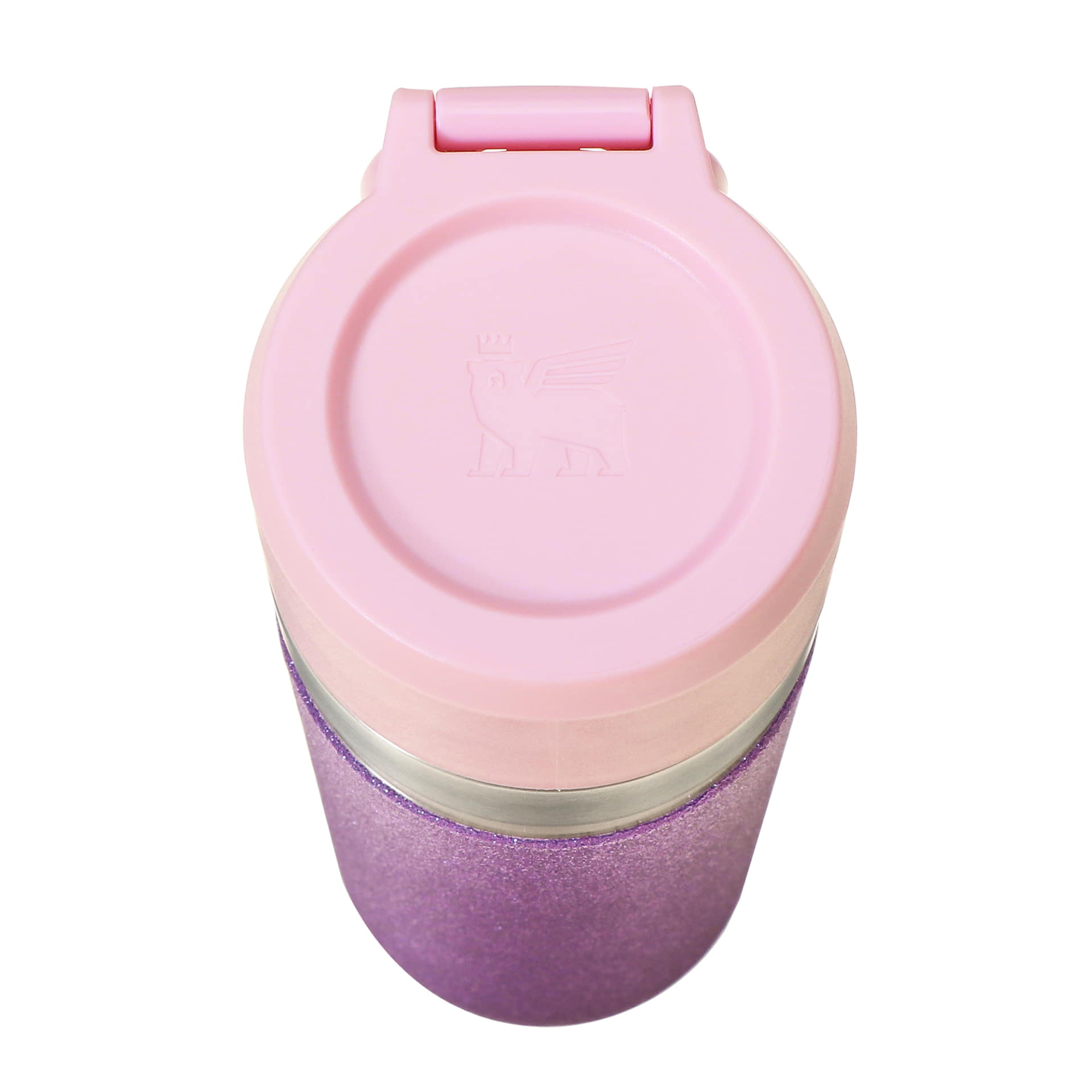 「ステンレスボトルSTANLEYグリッターパープル473ml」（5300円）