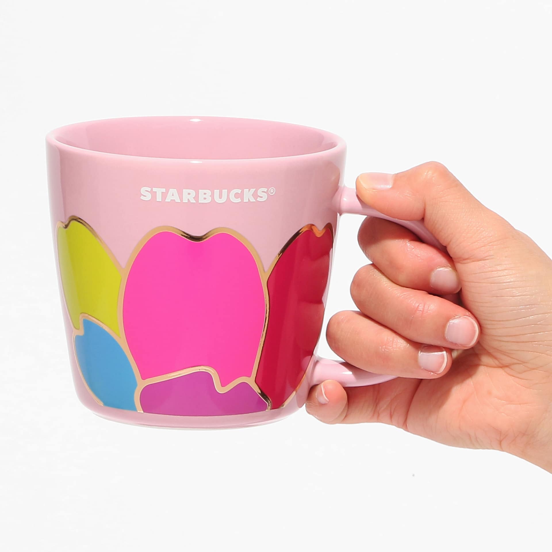 「SAKURA2024マグカラフルペタル355ml」（2450円）