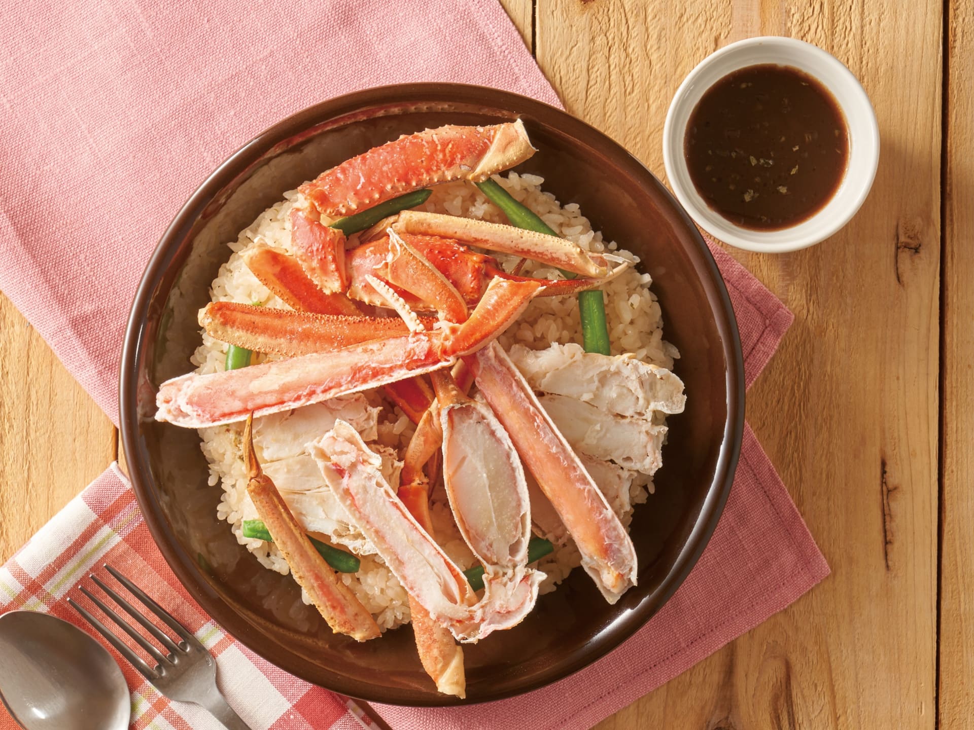 豪快！ずわいカーニバルピラフ