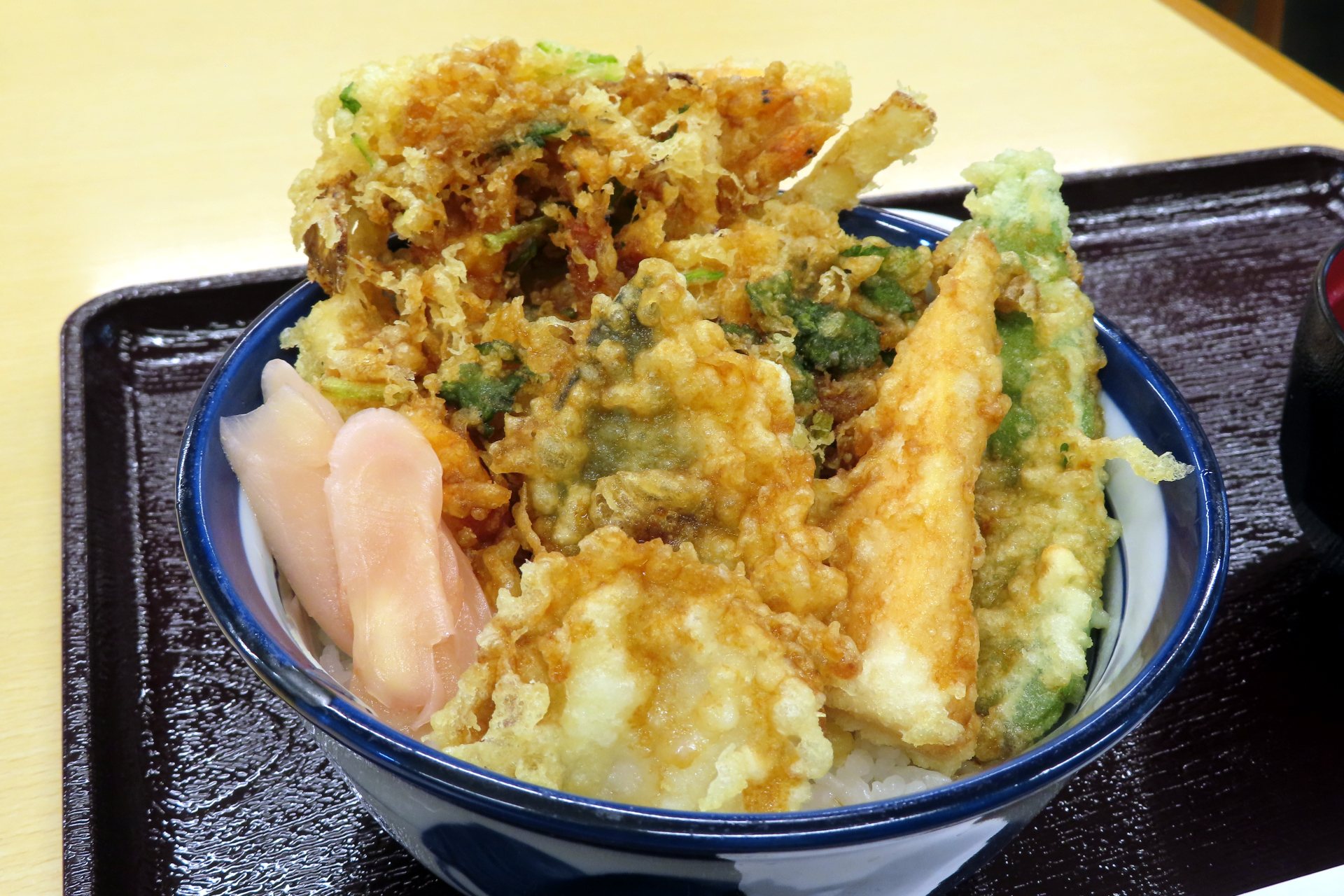 桜海老天丼