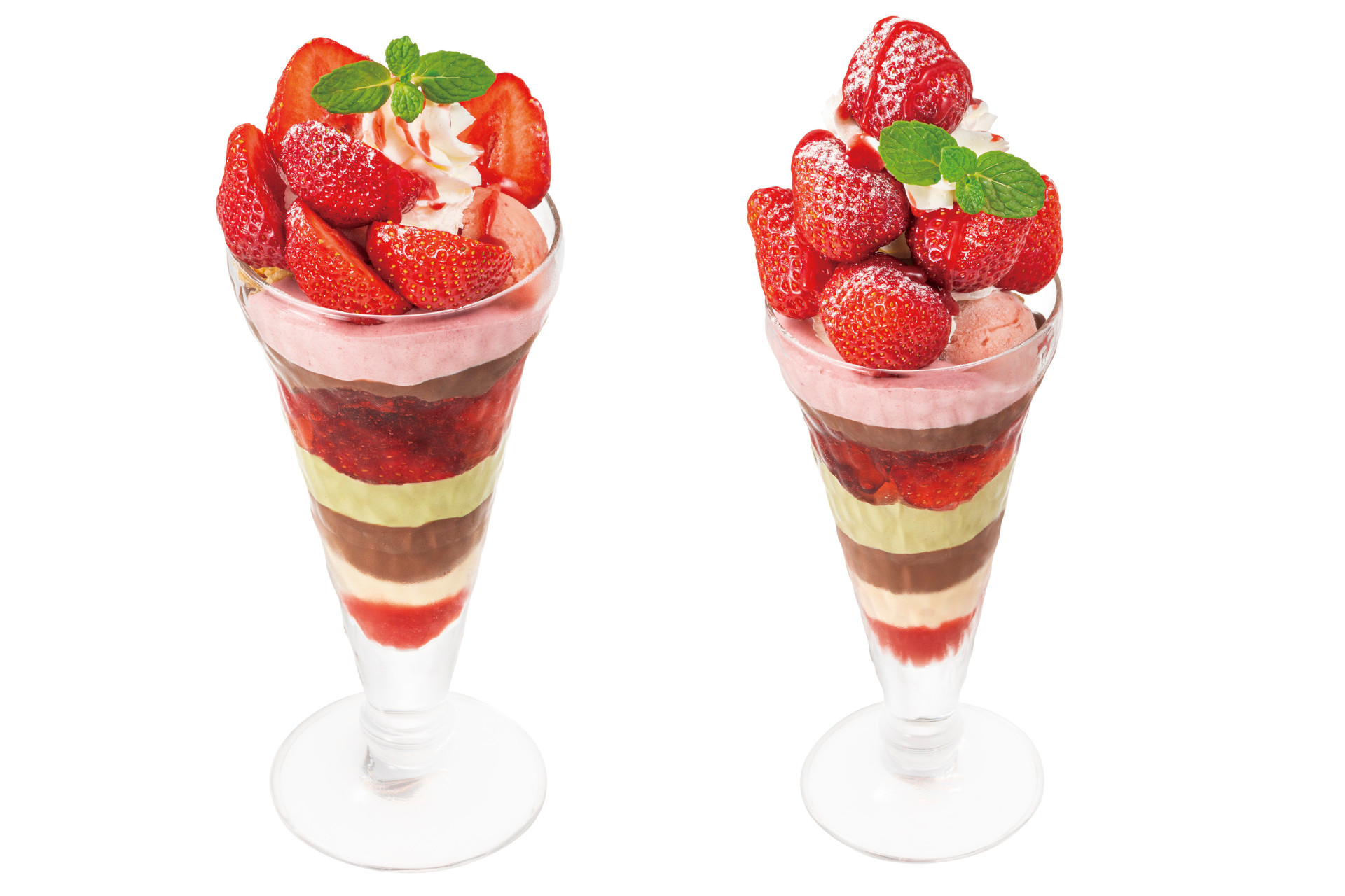 デニーズ「あまおう」のデザート発売