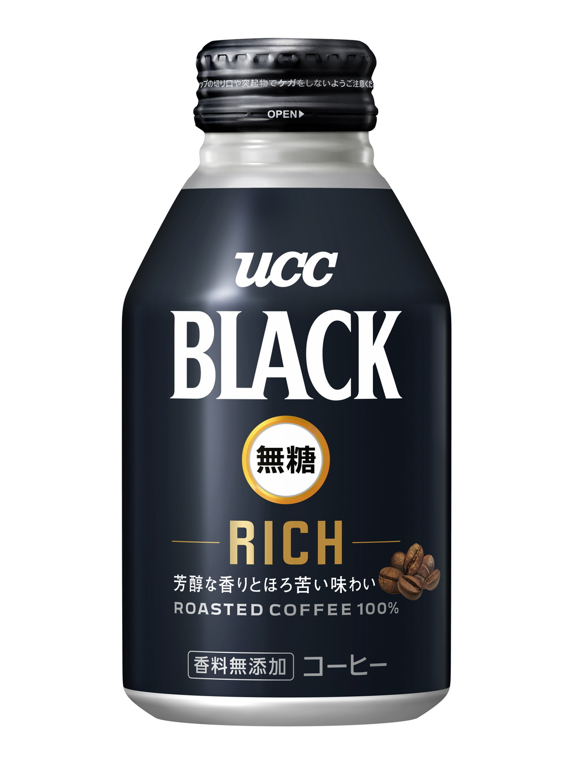 UCC BLACK無糖 RICH リキャップ缶275g
