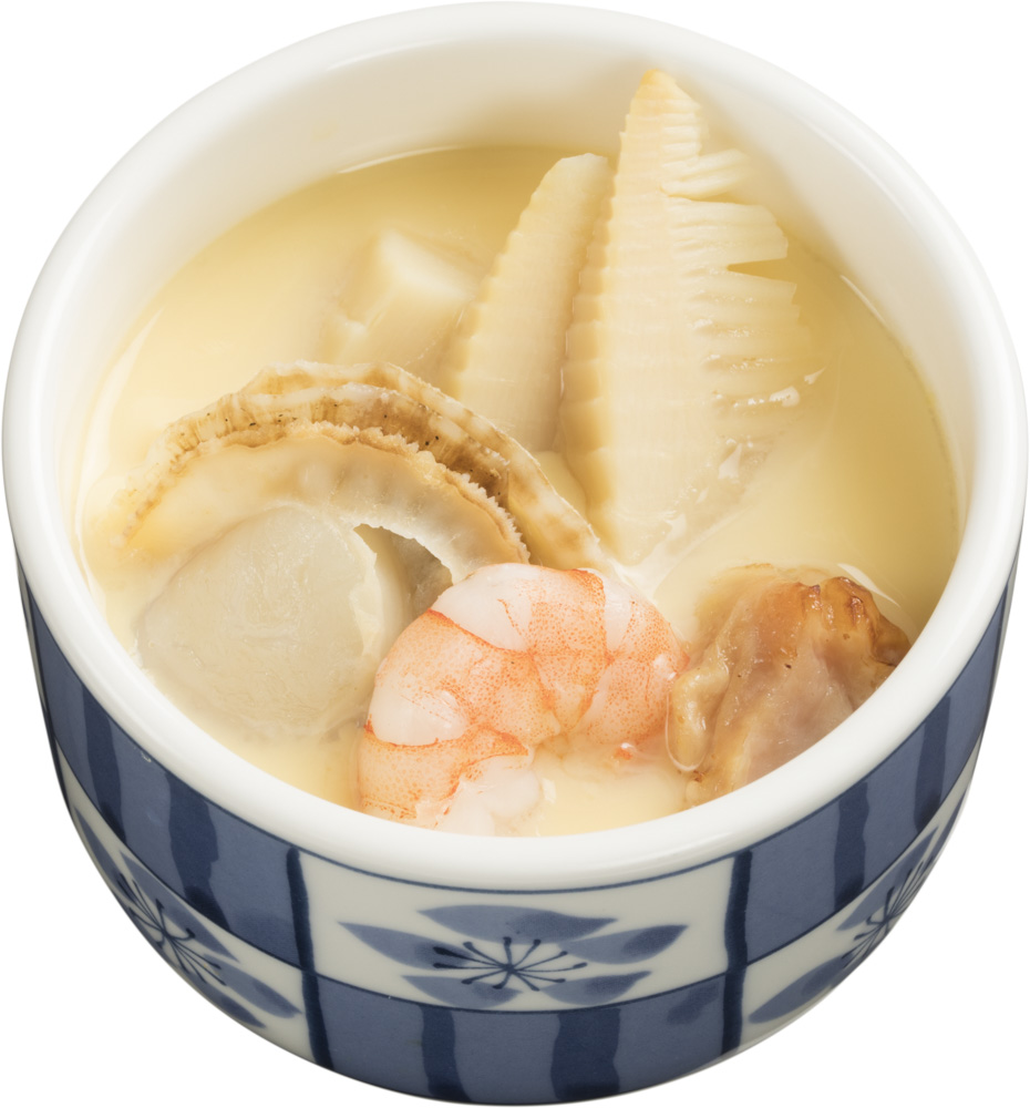 「季節の茶碗蒸し（筍）」（220円）