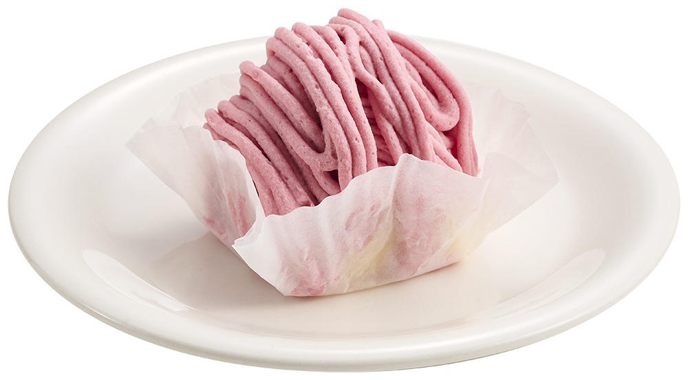 「ピンクの苺モンブラン」（270円）