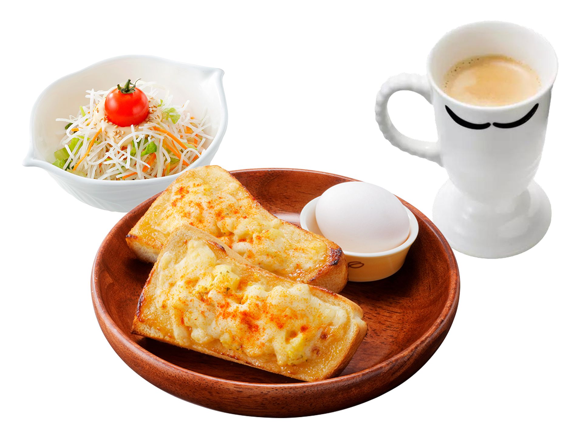 4位「ポテサラトーストセット」