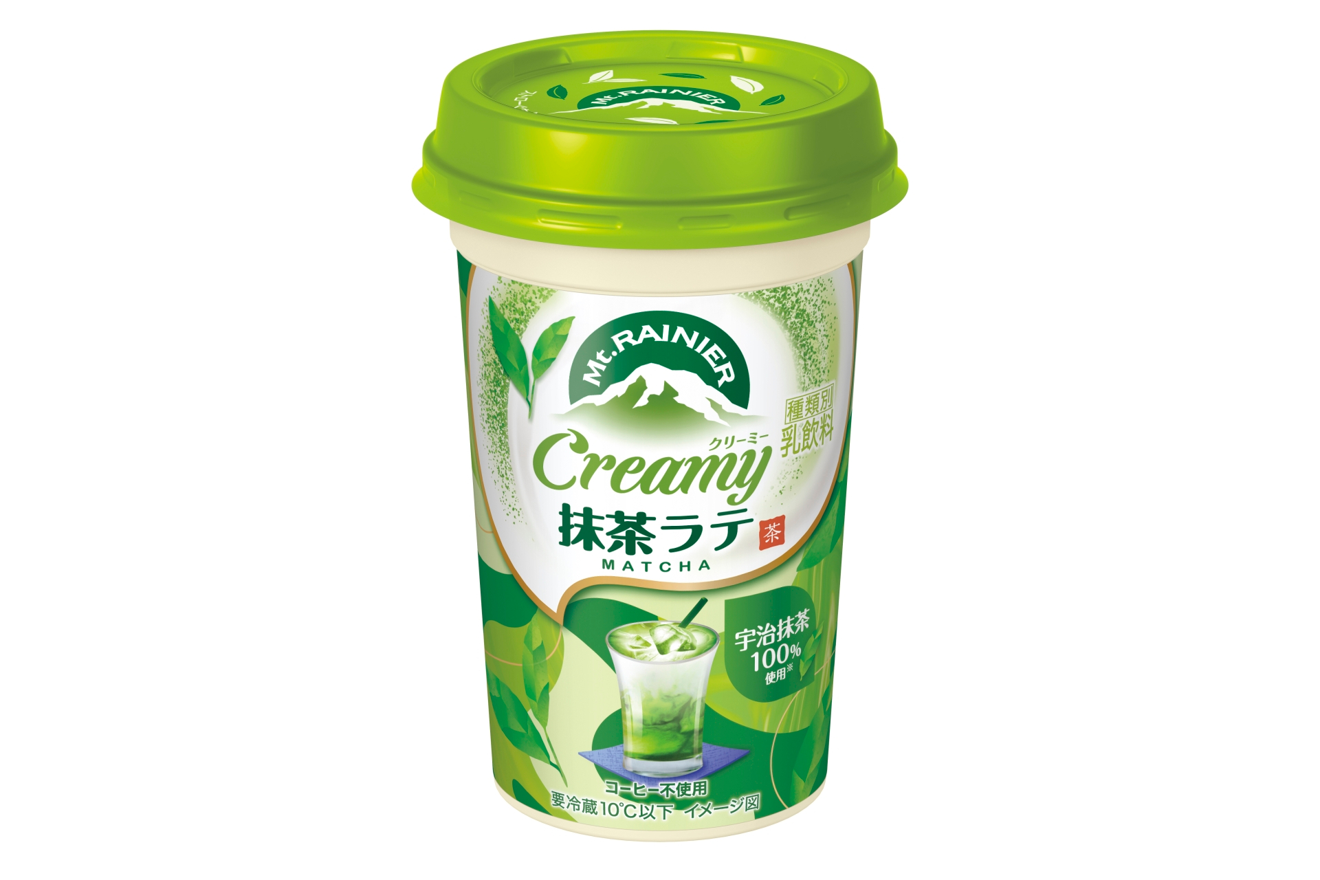 森永乳業「マウントレーニア クリーミー抹茶ラテ」