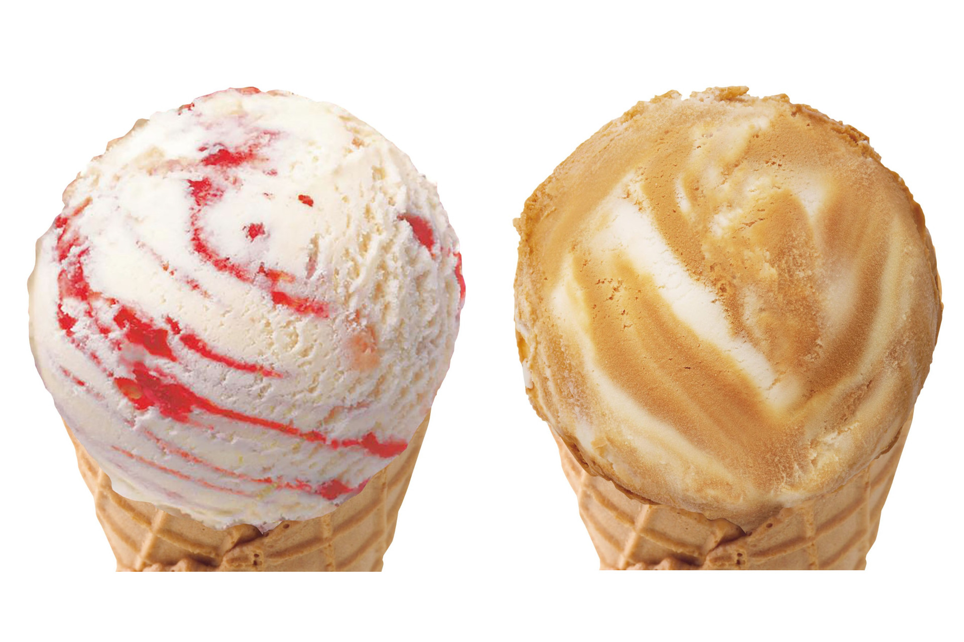 ロッテリアが運営する「アイスクリームショップ」で新フレーバー2種発売