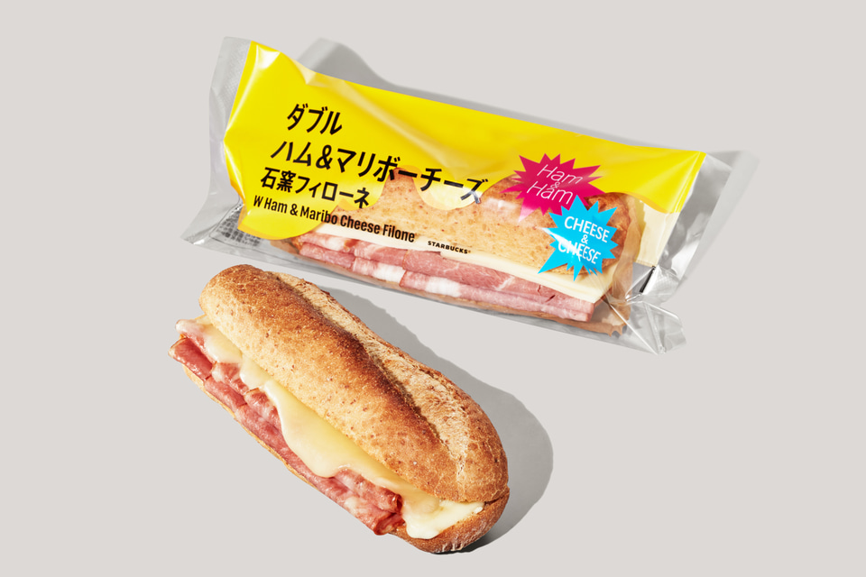 ハムマリボーさん専用 スターバックス「Spring」第1弾のフード「ごちそうクイックランチ