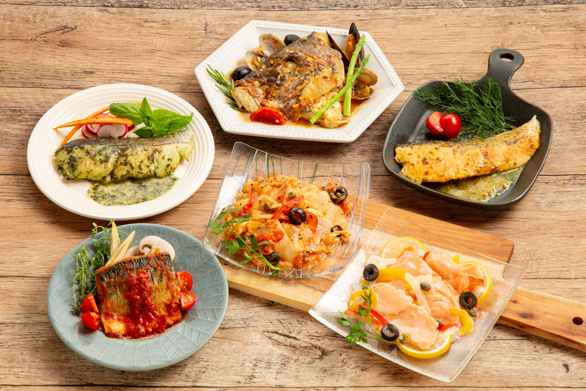 和食だけでなく洋食のラインアップも用意されている