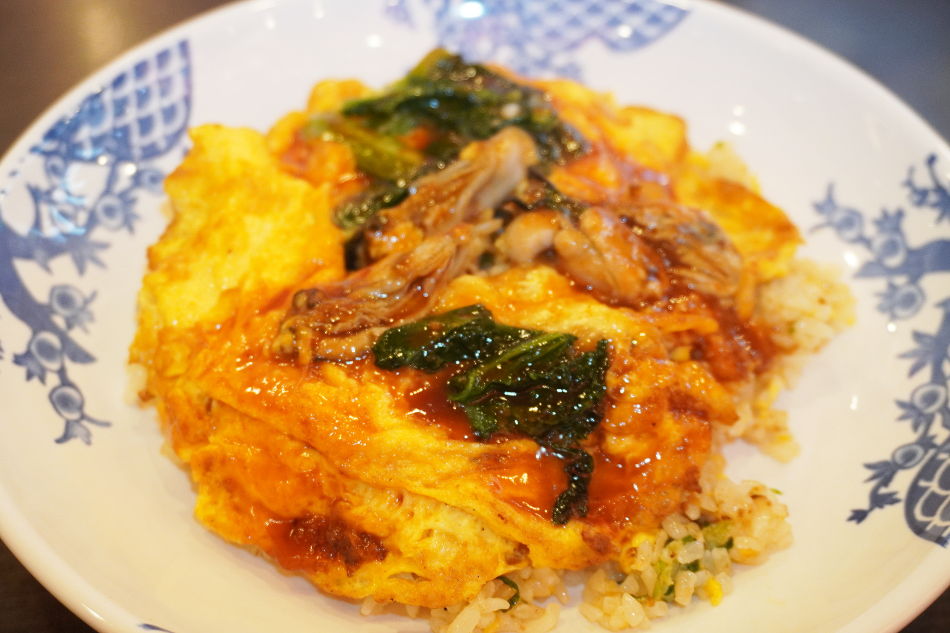 「牡蠣玉チャーハン」