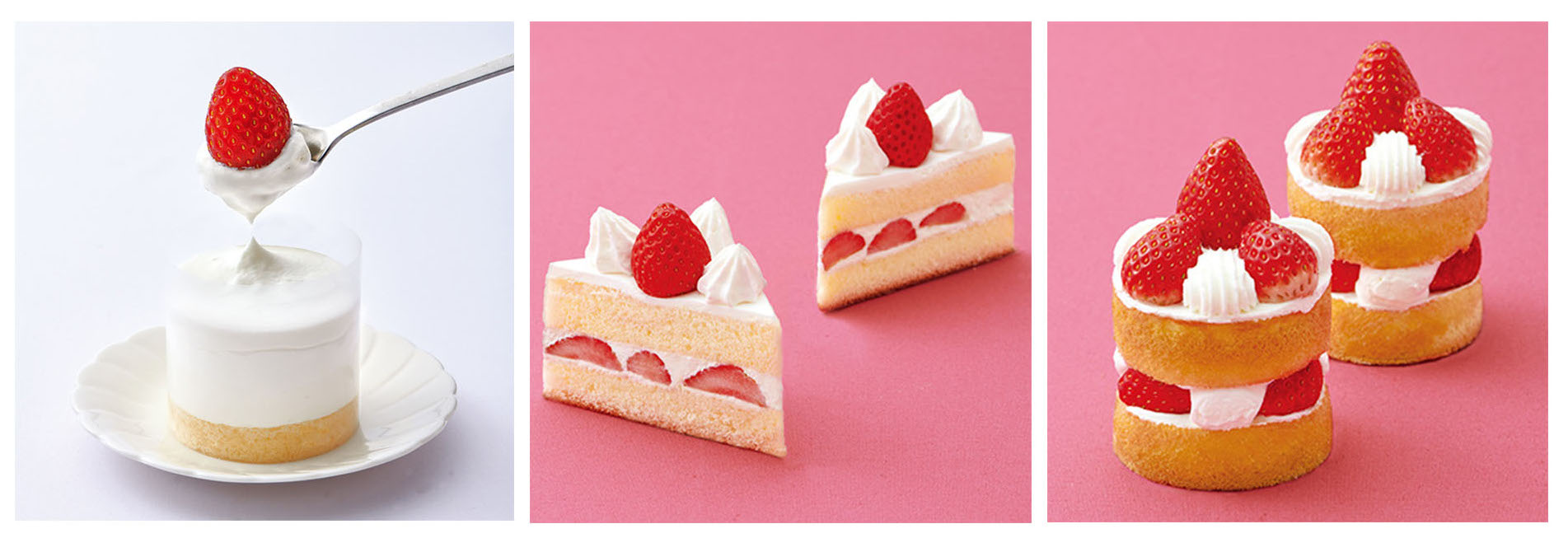 限定ショートケーキ各種