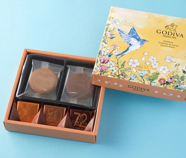 「ゴディバ クッキー＆カレアソートメント 7枚入」（1188円）