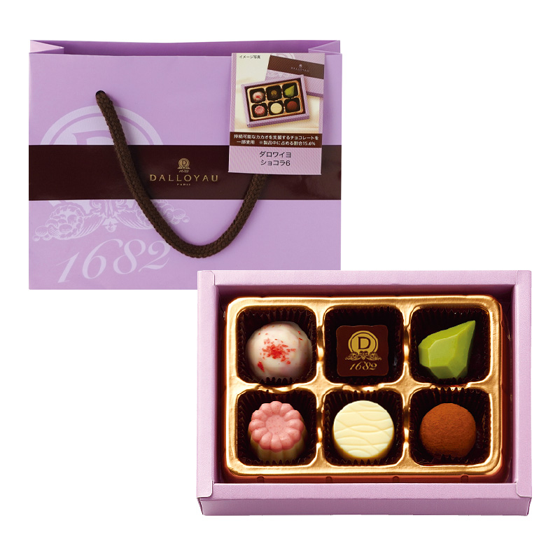 「ダロワイヨ ショコラ6」（860円）