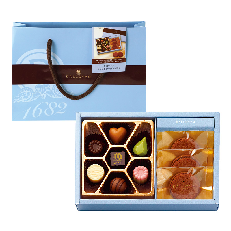 「ダロワイヨ ラングドシャ＆ショコラ」（1480円）