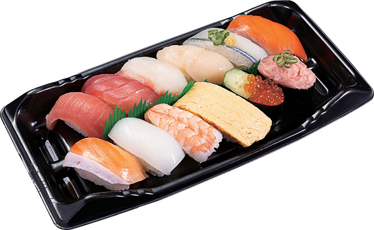「1人前（12貫）」（1290円）