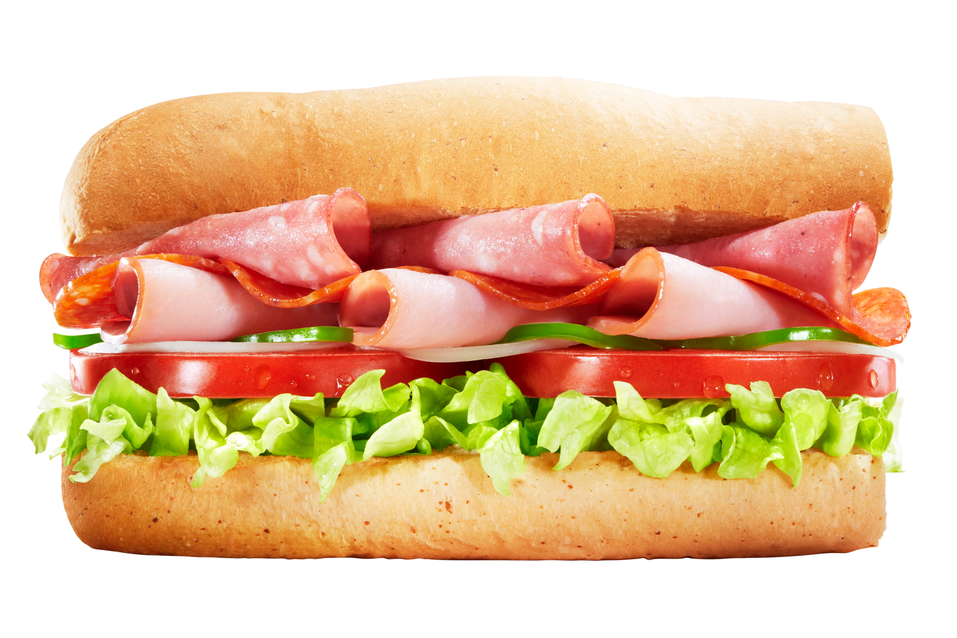 「トリプルミート BMT」（550円）