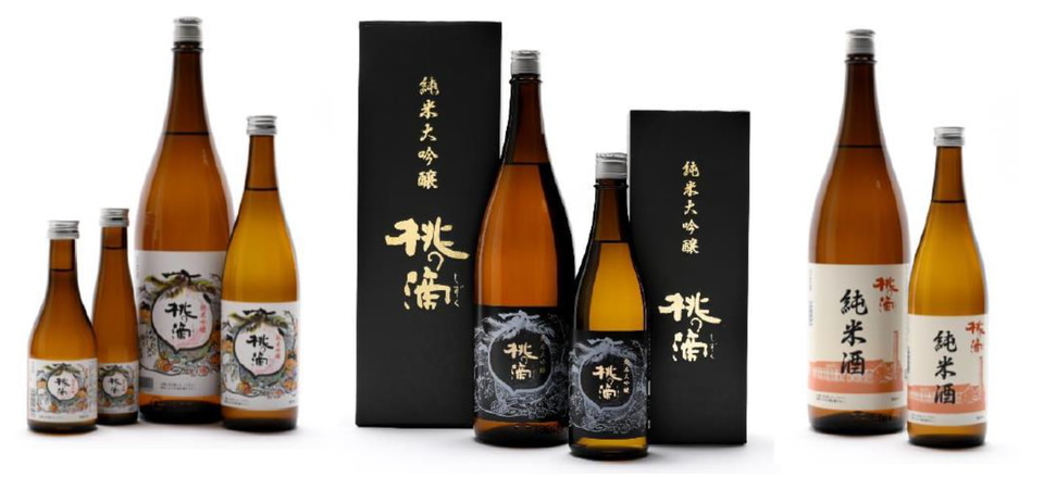 松本酒造、日本酒「桃の滴」をリニューアル - グルメ Watch