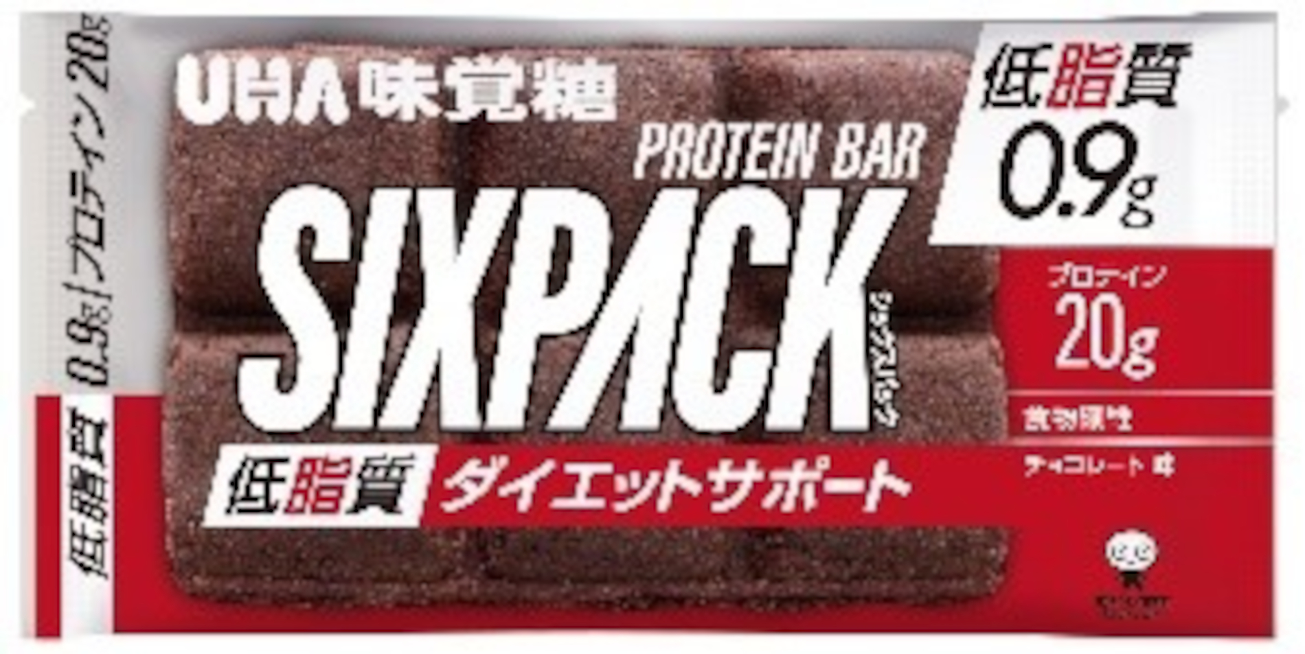 SIXPACKプロテインバー チョコレート