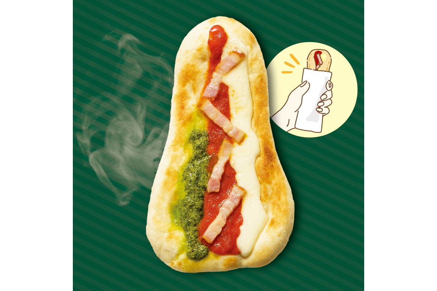 ベーコン＆バジル（マルゲリータ）