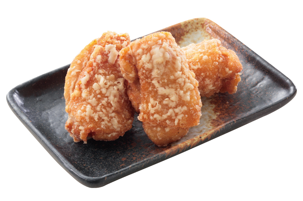 「からあげ カリッともも1個」（110円）