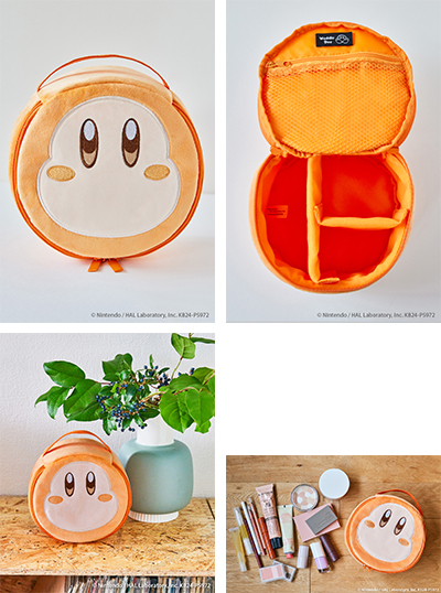 ローソン「星のカービィ ぬいぐるみフェイスポーチ」“カービィ