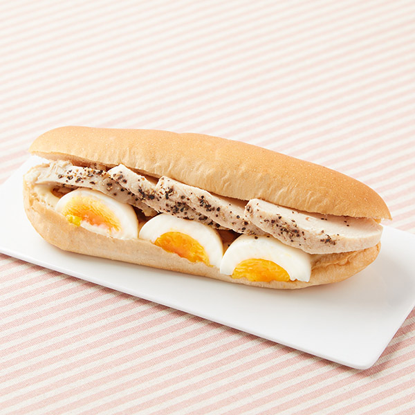 たんぱく質が摂れる！サラダチキンロール