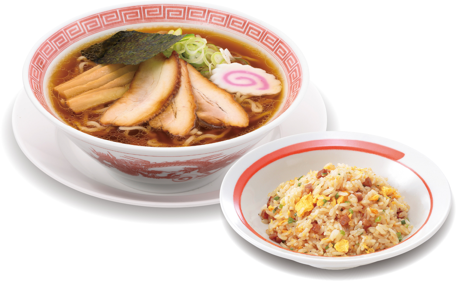 「半ちゃんらーめんセット」（790円）