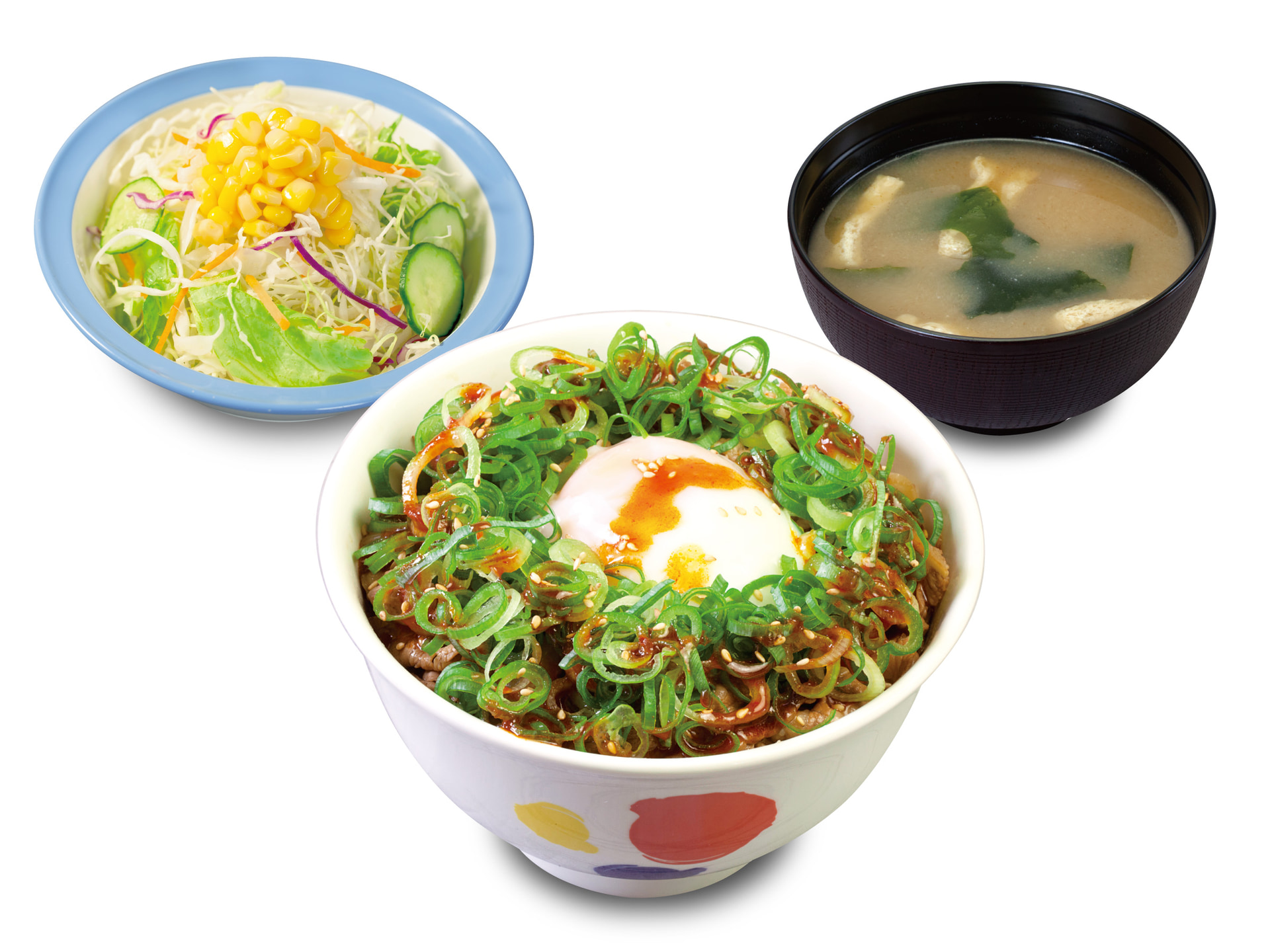 ネギたま牛めしランチ