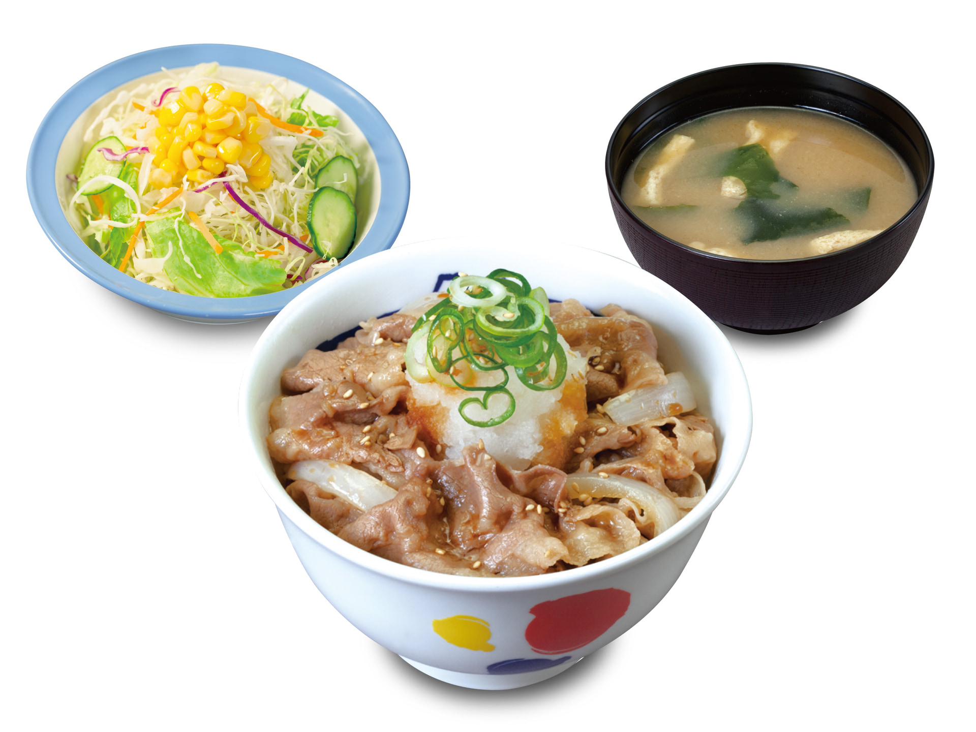 鬼おろしポン酢牛めしランチ