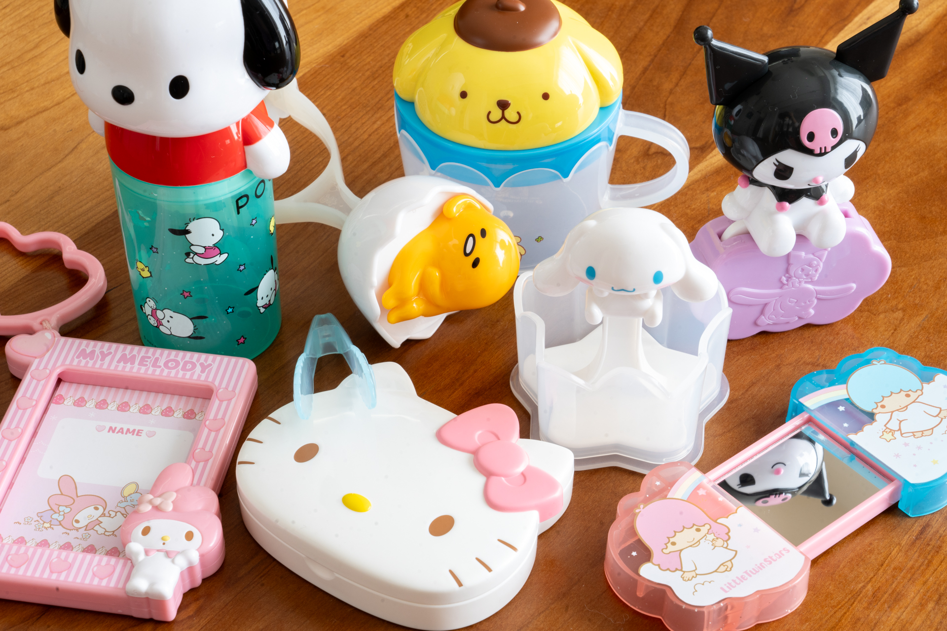 人気のサンリオキャラクターズが勢揃い